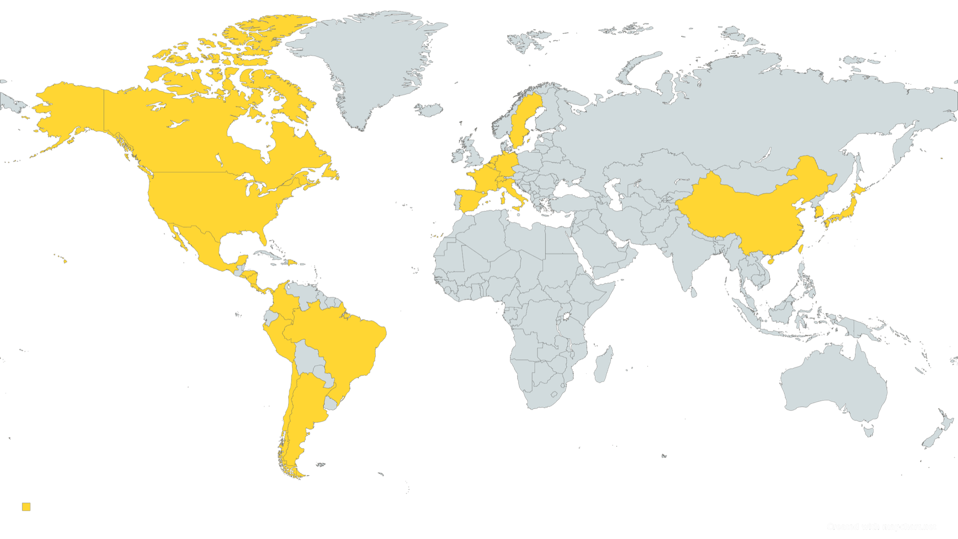 Free Trade Zones map