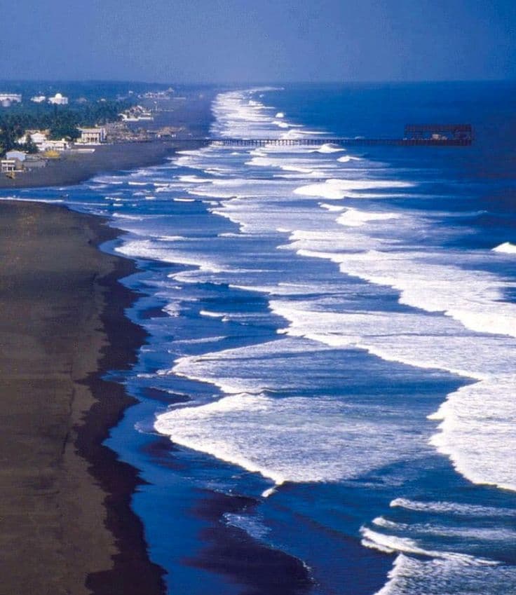 Guatemala's Pacific coast near Santa Lucía Cotzumalguapa